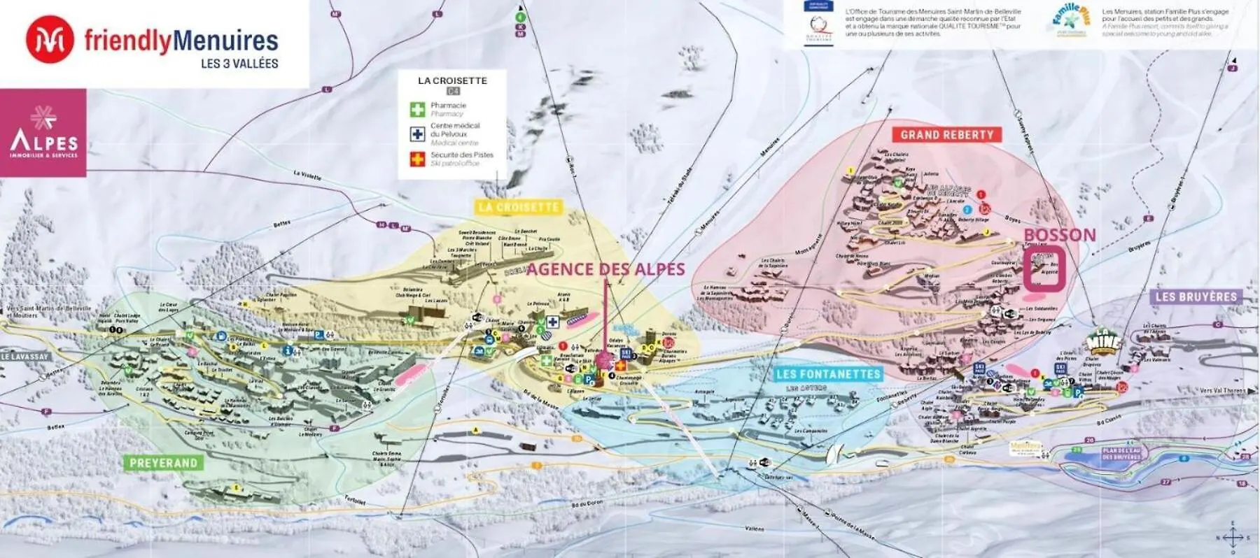 Residence Bosson - Magnifique Appartement 12 Personnes Ski Aux Pieds Mae-3764 Saint-Martin-de-Belleville